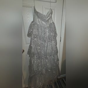 Sparkling Silver Women's Dress